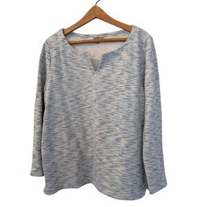 T By Talbots Metallic Pullover Sweater -XL